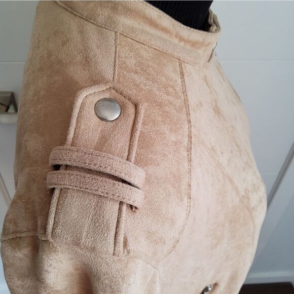 BLANKNYC  Women's Faux Leather Moto Jacket Size S - Picture 6 of 13